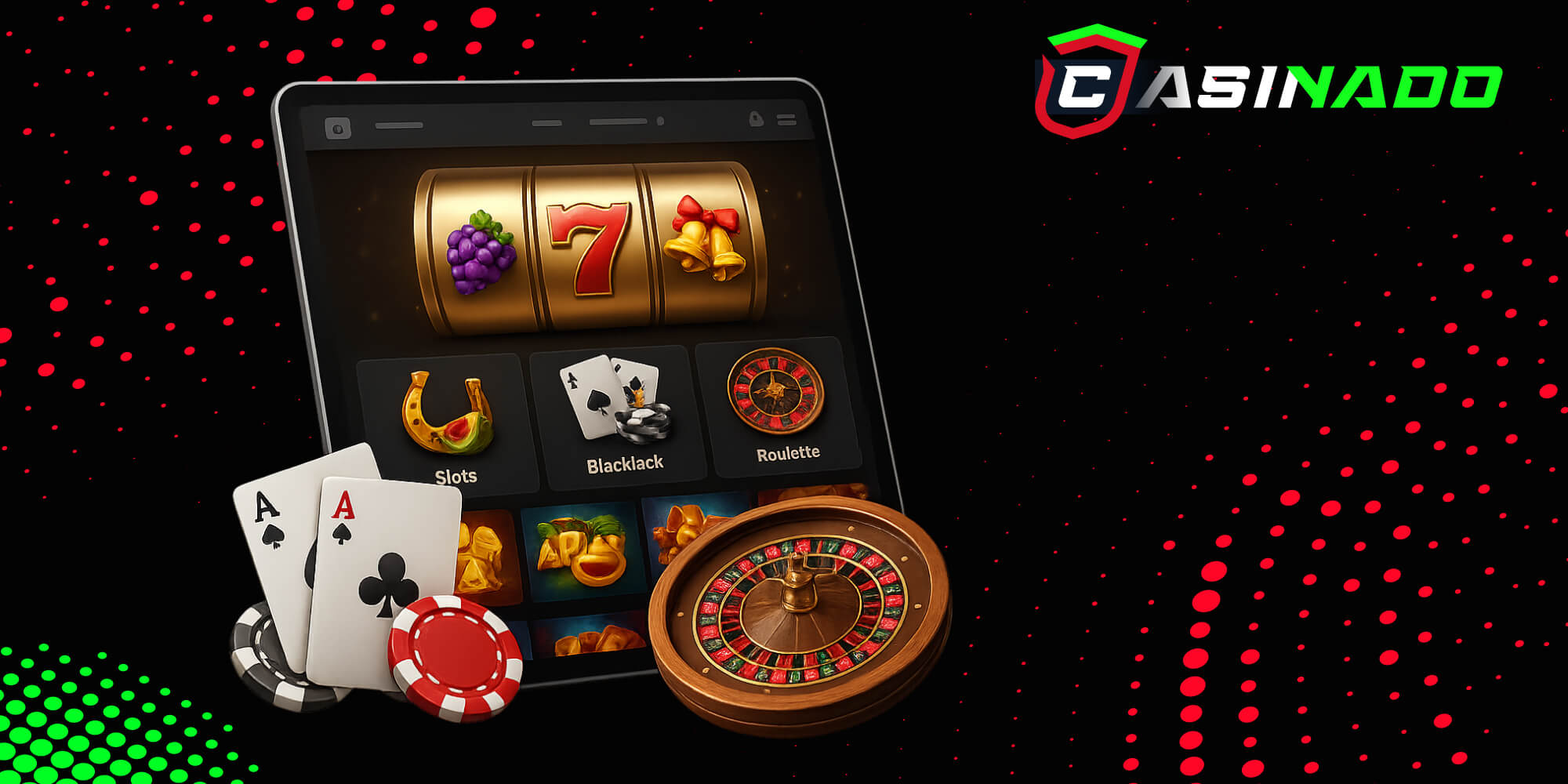 Key features of Casinado online casino: secure, user-friendly, and rich in games and bonuses.